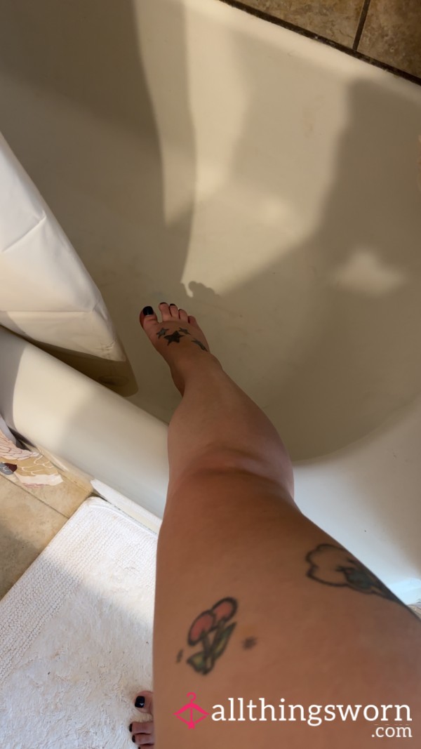 Me Getting Squeaky Clean In The Shower