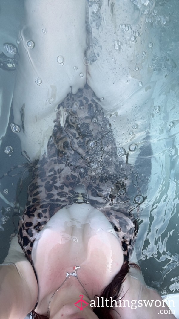 Me & My Friend’s Pretty Pink Feet Splashing In Hot-tub!