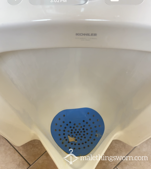 Me Pi*sing At A Urinal