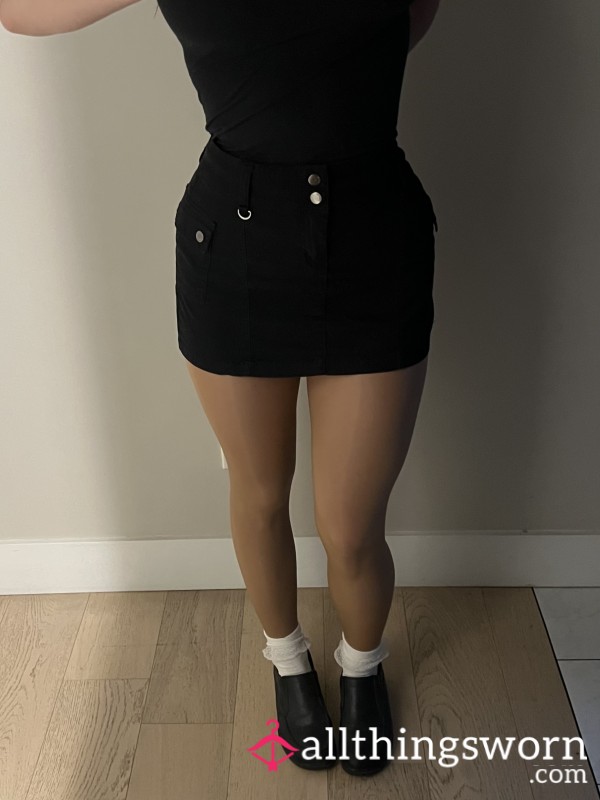 Me Posing In My Work Pantyhose