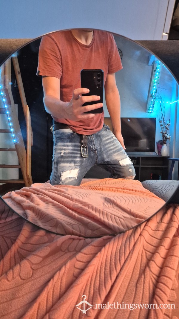 Pi*sing In Jeans While Sagging
