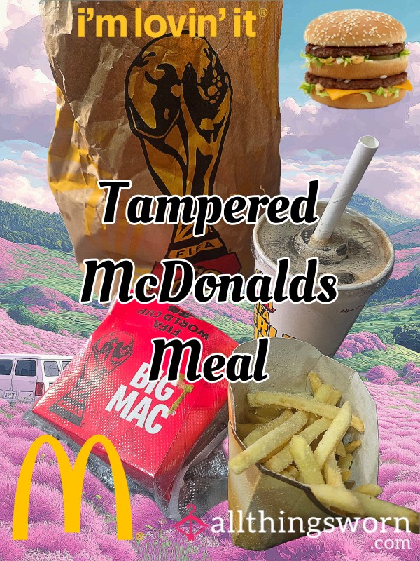 Medelled With McDonalds Meal 😈😜