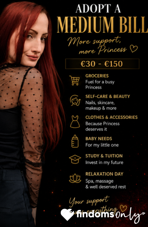 🛒 MEDIUM BILL “More Support, More Princess”