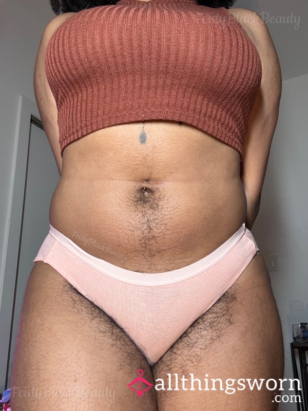 Medium Peach Cotton Fullback (Ebony, Ebony A**, Fat A**, Hairy, Hairy Pu**y, Hairy Bush, Strong Scent)