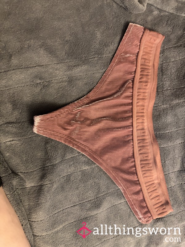 Medium Purplish Velvet Thongs