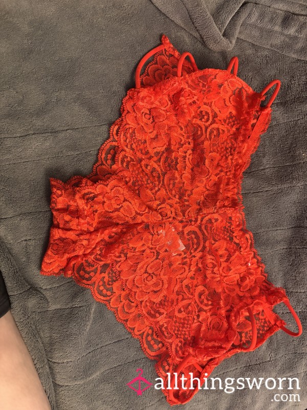 Medium Red Lingerie