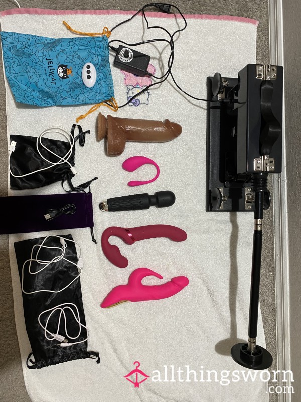 Medium Sized Lot Of S** Toys