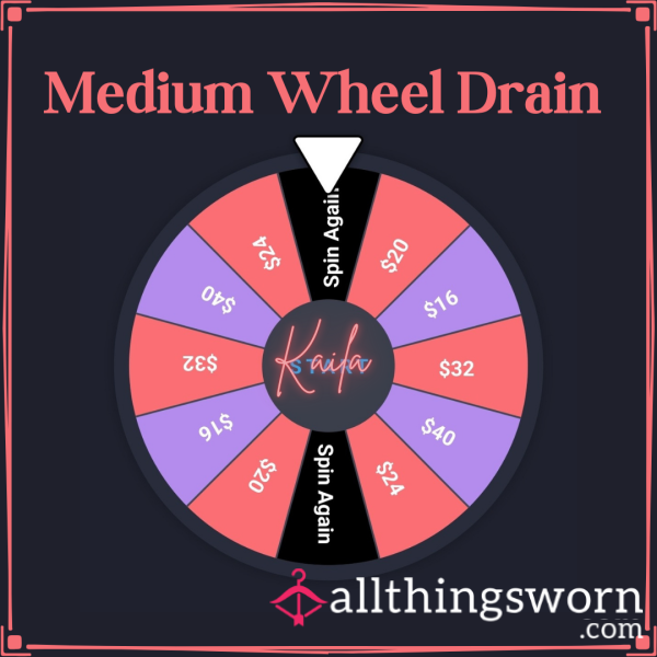 Medium Wheel Drain