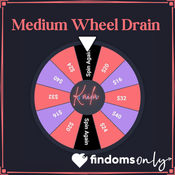 Medium Wheel Drain