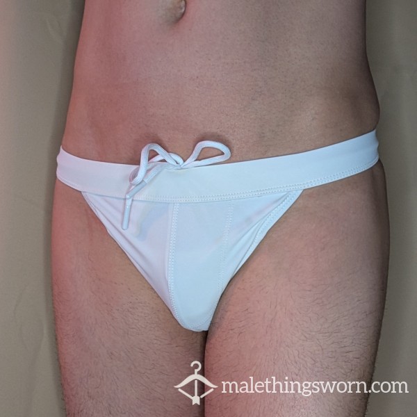Medium - White Swim Bikini