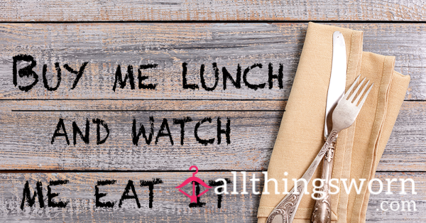 Meet Me For Lunch 🥪