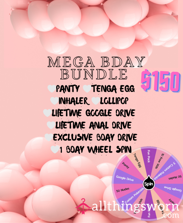 🎉Mega BDAY Bundle!🎉