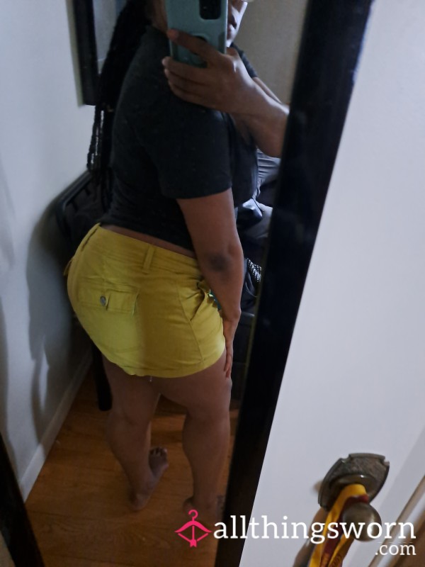 Mellow Yellow Booty Shorts