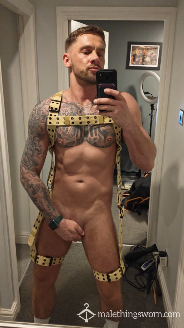 Men Full Body Harness. Limited Edition