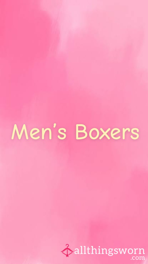 Men’a Boxers 🫦