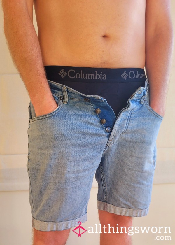 MENS - Columbia Branded Black Boxers