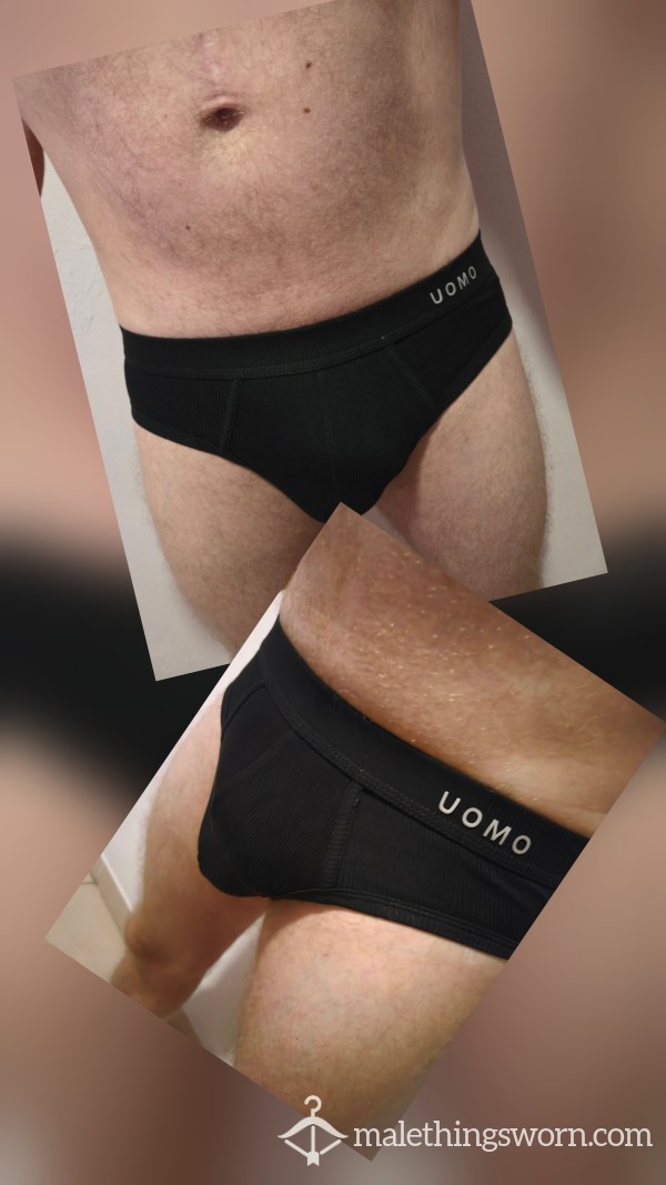 Mens Black Briefs