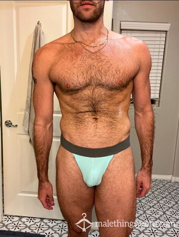 Men's Cin2 Teal Thong - Medium