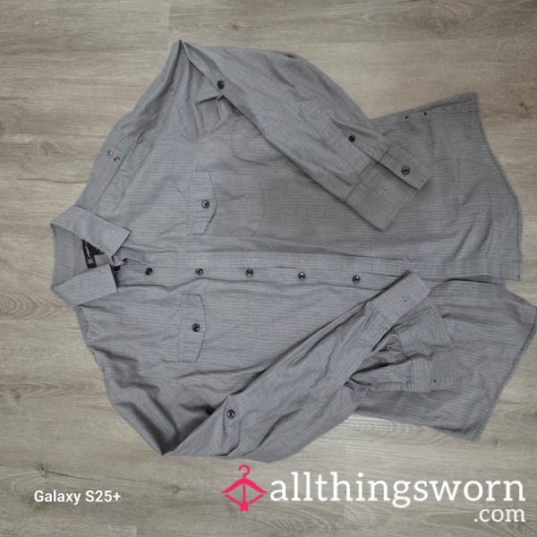Men's Dress Shirt (bu*tonup Shirt)