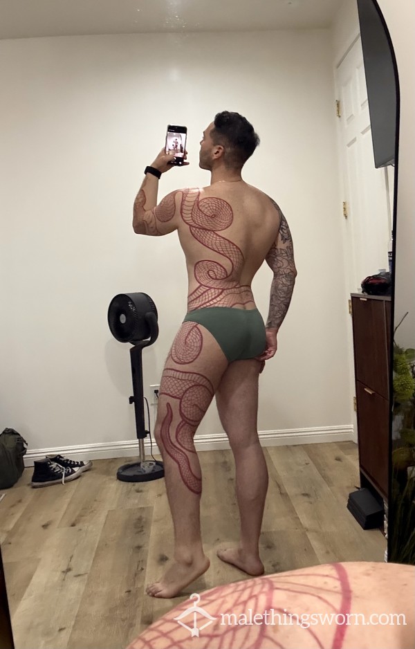 Men’s Green Underwear