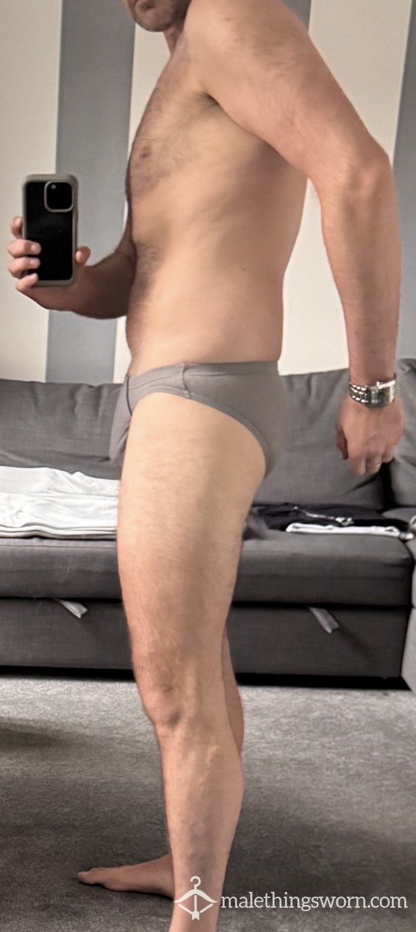 Men’s Grey ”Le Jogger” Briefs