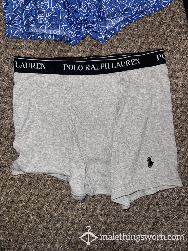 Men’s Grey Ralph Lauren Polo Underwear