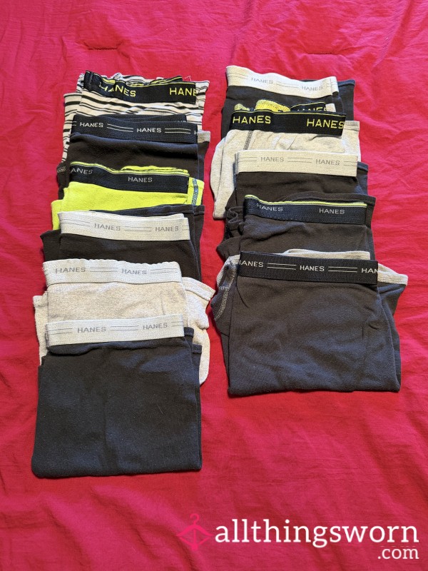 Men's Hanes Boxer Briefs