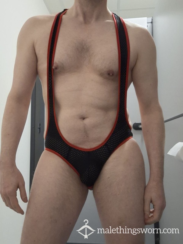 Mens Jock Singlet - One Size Fits M