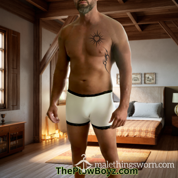 Men’s Knit Boxer Style Sleeping Short With Available Customization