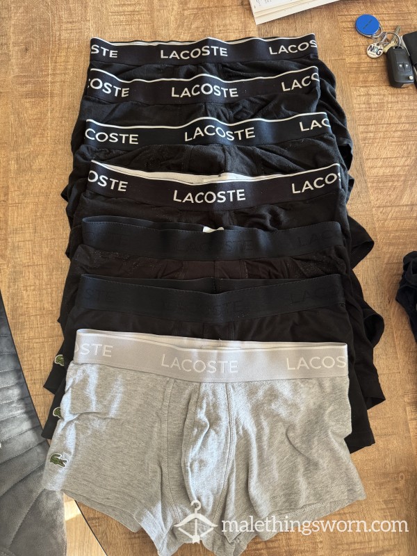 Men’s Lacoste Boxer Trunks Size M