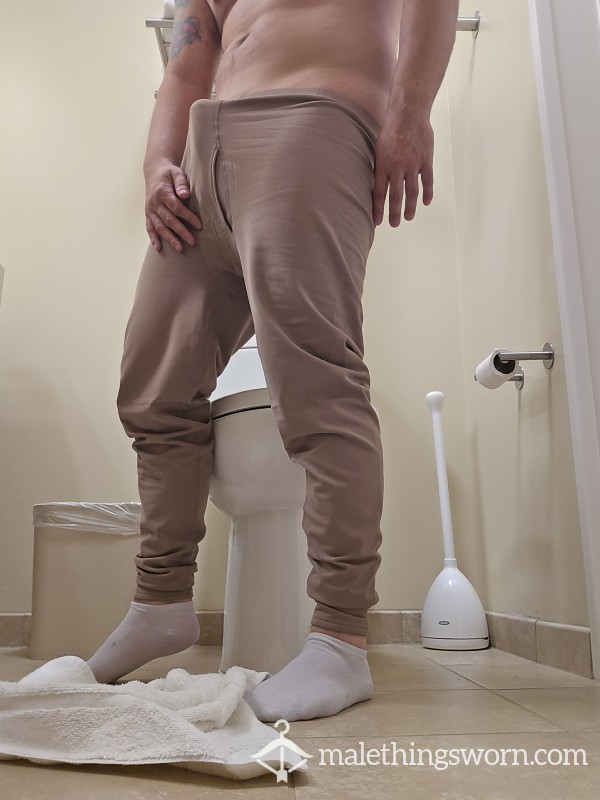 Men's Military Fleece Underpants Large
