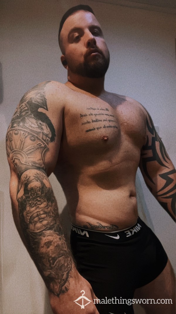 Men’s Nike Black Dry Fit Boxers Available For Extra Customisation