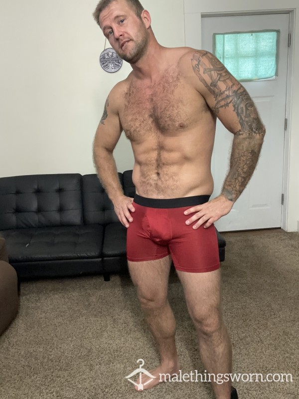 Men’s Red Athletic Underwear