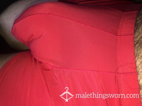 Men’s Red Ice Silk Boxers