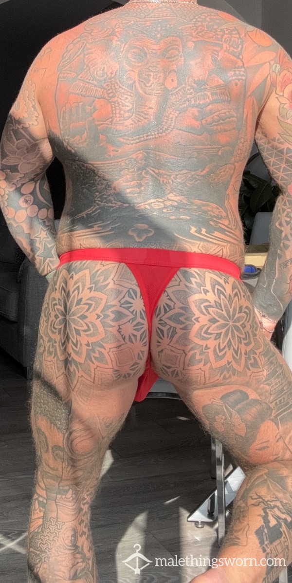 Men’s Red Thong