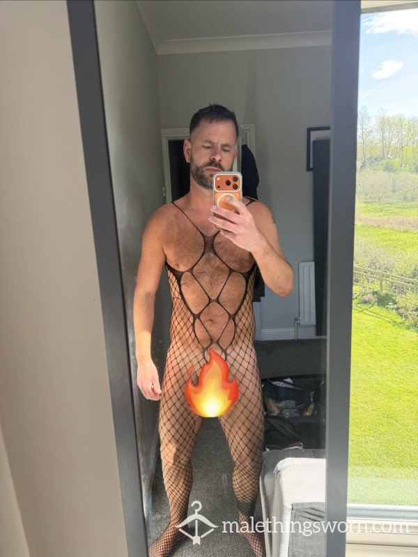 Men’s  Sl*tty Netted Sissy Outfit