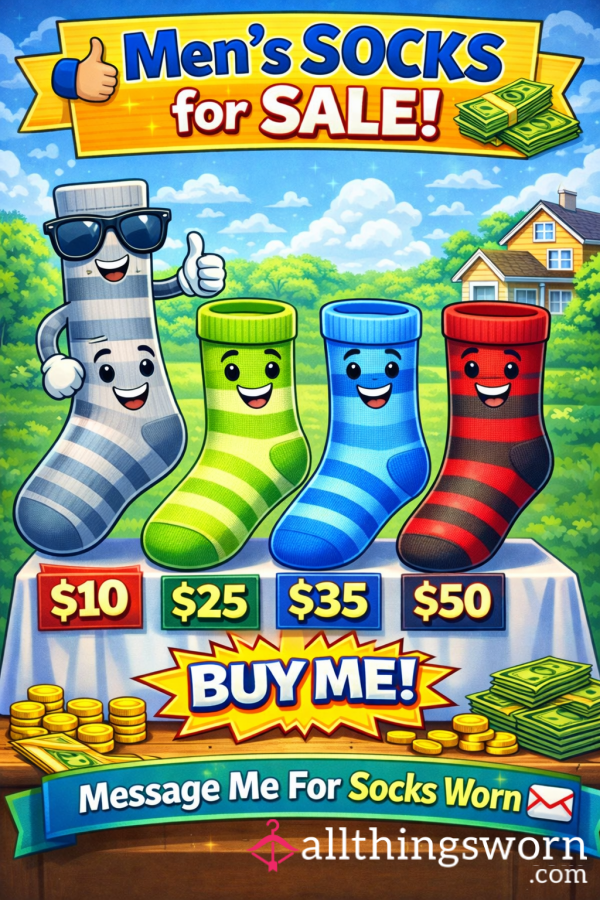 Men's Socks We Both Wear, Our Little Secret🧦