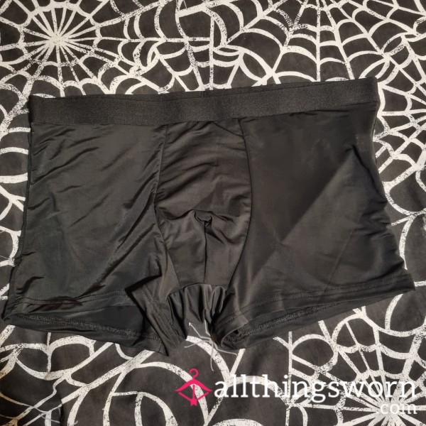 Men’s Soft Boxers • Light, Breathable & Warmly Worn • Black