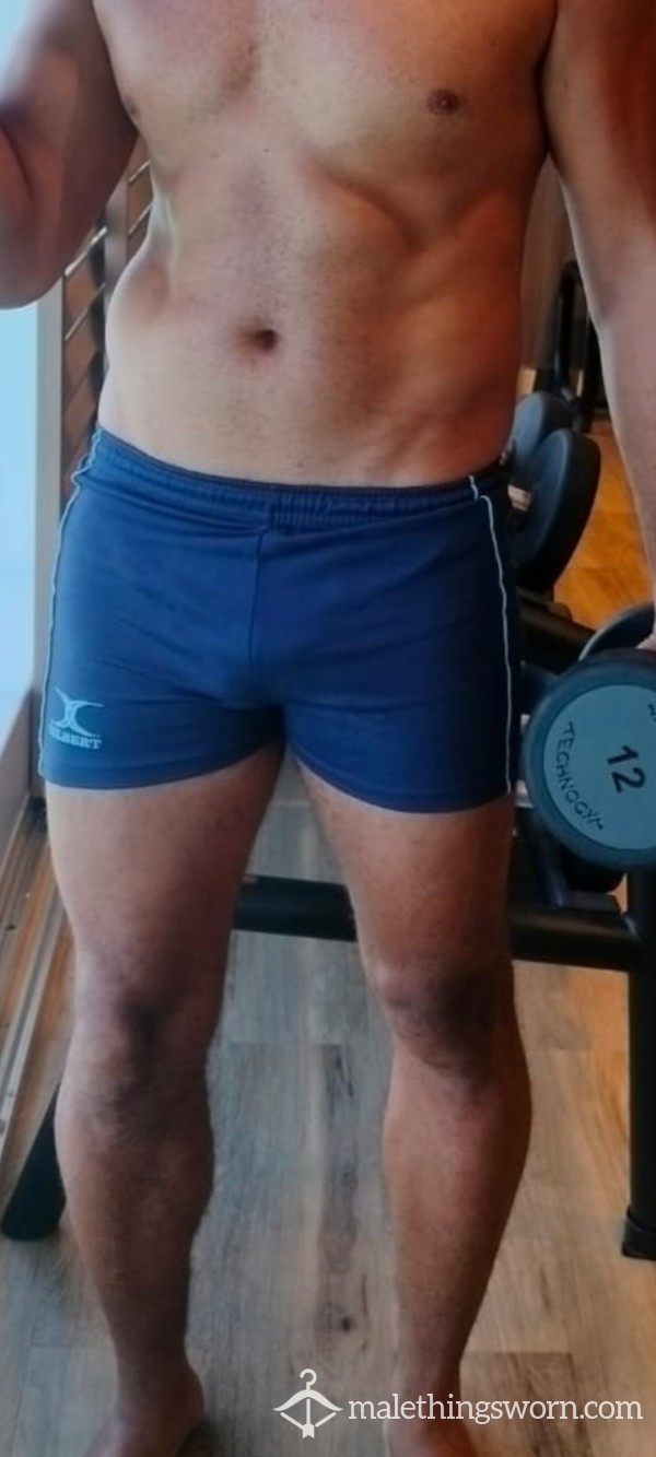 Men’s Sports Shorts   Worn Intensively For A Full Week Of Gym