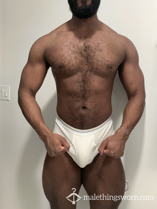 Men’s Stafford White Briefs