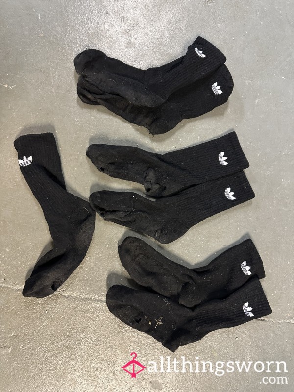 Men’s Sweaty Worn Socks With Holes