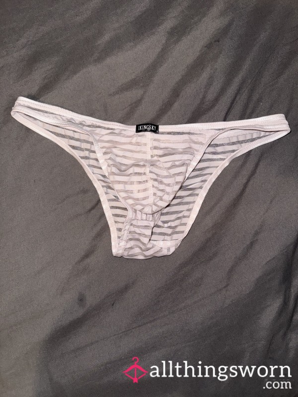 *Siss Mesh S**y Pouch Panties !