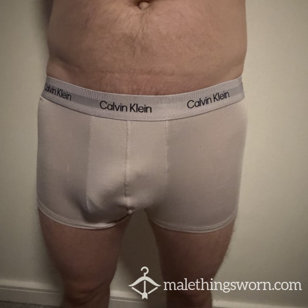 Worn Mens Used Calvin Klein Boxers - Custom Wear Available