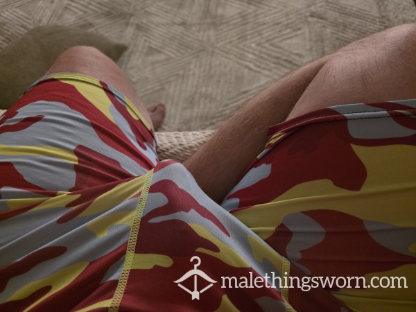Men's Used Compression Shorts 2x