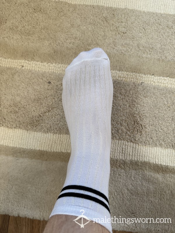 Men’s White Socks