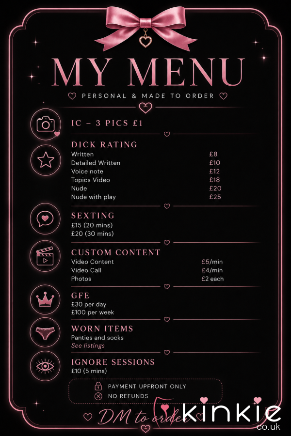 Menu 💬