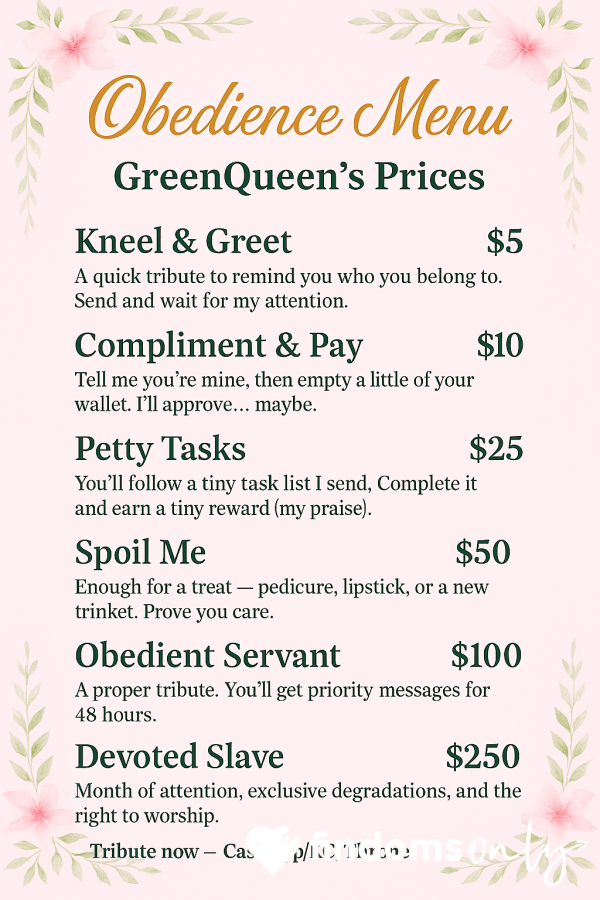 Menu Greeting