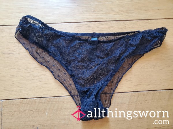 Mesh And Lace Panties