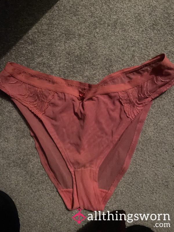 Mesh Back Panties For A Nice View 👀