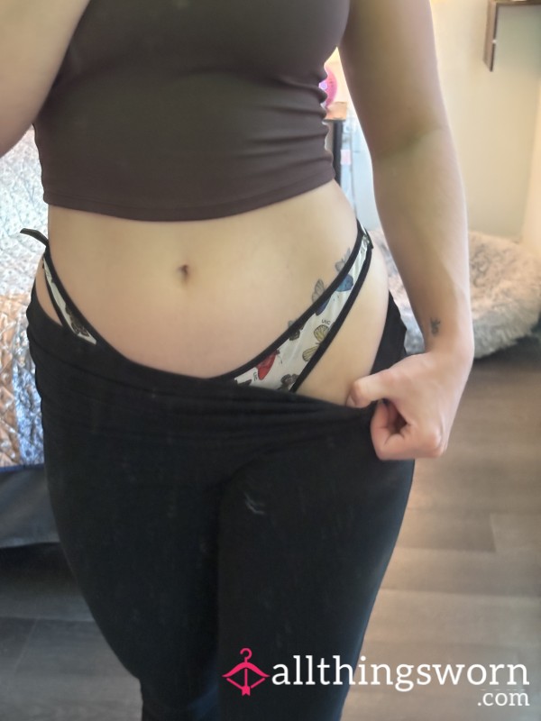 Mesh Bu*terfly Thong Post Workout